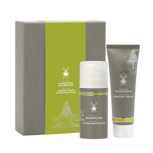 Muhle  Shaving Cream and Aftershave Balm Gift Set - Aloe Vera