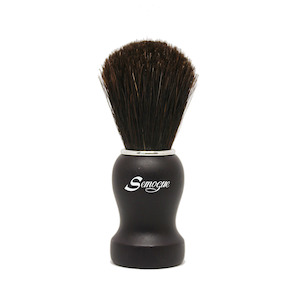 Horsehair Shaving Brushes: Semogue C3 Pharos Horse Hair Shaving Brush Black