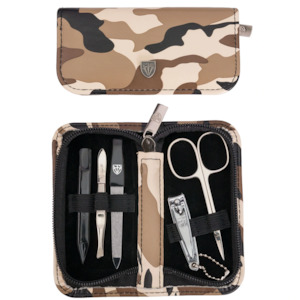 Womens Manicure Sets And Tools: Three Swords 5261 Camo Manicure Set