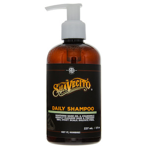 Shampoo Conditioner: Suavecito Daily Shampoo For Men | Gentle for Every Day Use