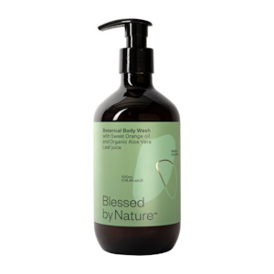 Soap And Body Wash: Blessed by Nature Botanical Body Wash  500ml