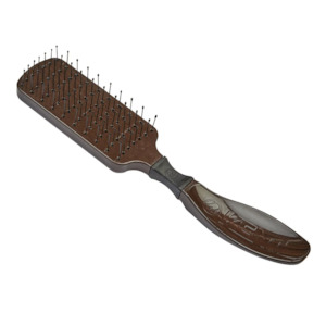 Kent Vegan Collection: KENT Curve Vegan-Friendly Flexi Pin Hairbrush