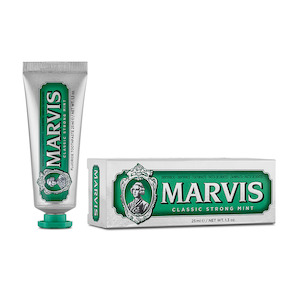 Toothpaste: MARVIS Classic Strong Mint Toothpaste 25ml