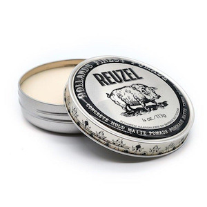 Clearance: Reuzel Concrete Hold Matte Pomade 113g | Strong Hold, Matte Finish
