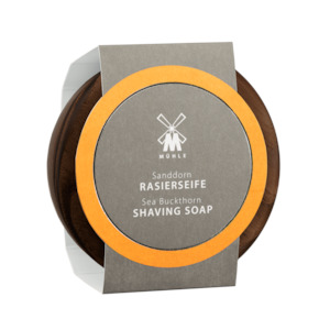 Best Selling: MUHLE RN 3 SD Sea Buckthorn Shaving Soap in Wooden Bowl