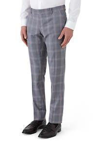 Dress Trousers: GIB Trou Orchid Check