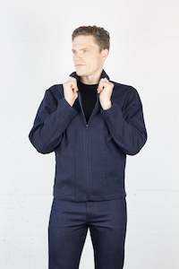 Home Wear Wardrobe Edit: Diplo Jacket Persian Blue