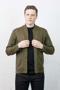 Our Knitwear: Dodge Jacket Olive