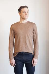 Our Knitwear: Akin Crew Biscuit