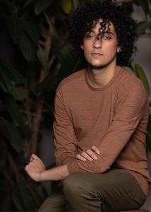 Our Knitwear: Transmission Long Sleeve Rust