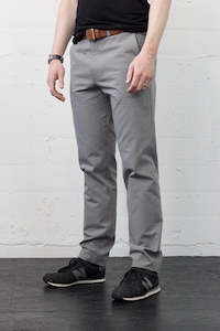 Washable Dress Trousers: Belmont Trousers Smoke