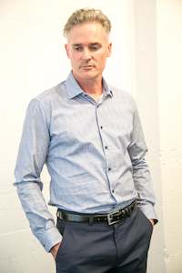 Winter Specials: Gibson Shirt Tonal Blue Spots