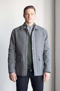 Parka Silver Wool