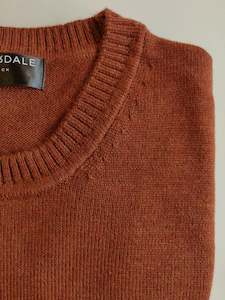 Winter Specials: Mid Weight Crew Burnt Orange