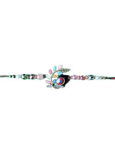 Single Rakhi: Rakhi Designer Multi Colour