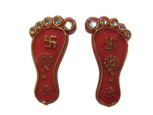 Festive Decorations: Diwali Laxmi Charan Small