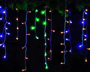 LED String Droop Lights Multicolor