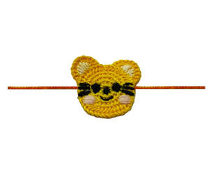 Kids Rakhi: Kids Soft Yellow Rakhi