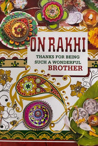 On Rakhi Card