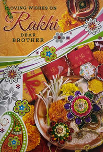 Rakhi Dear Borther Card