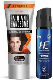 Cosmetics: Emami Fair & Handsome Cream 60ml + Free 4gm Deo