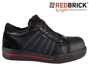 Safety Shoe: REDBRICK SAFETY SHOE RUBY BLACK