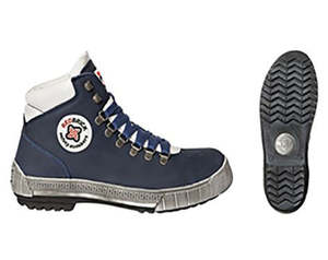Safety Shoe: REDBRICK SAFETY SHOE BLUE