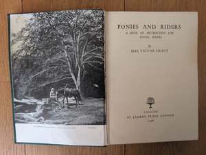 Childrens Books: Ponies and Riders
