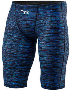 Clearance: TYR Men's Thresher Baja Jammer Swimsuit Blue