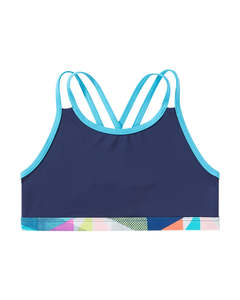 TYR GIRLS JIGSAW OLIVIA TOP - MULTI