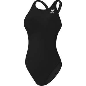 Clearance: TYR GIRL'S BLACK DURAFAST ELITE MAXFIT SWIMSUIT