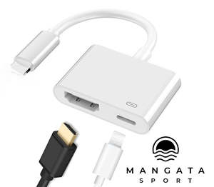 Lightning to HDMI adaptor for easy Zwift connection from iphones & ipads