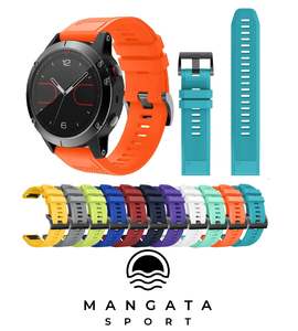 Straps 1: Replacement Straps Compatible with Garmin - QuickFit 20, 22 & 26mm - New Stock and Colours