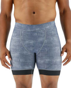 Swimming 1: TYR Men's Grey Sandblased Workout Jammer