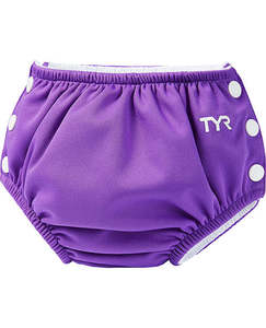 Swimming 1: TYR Purple Adjustable Swim Nappy