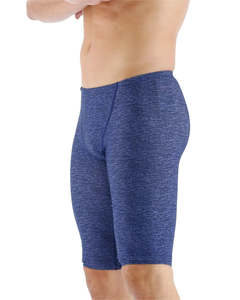 Swimming 1: TYR Men's Navy Lapped One Jammer
