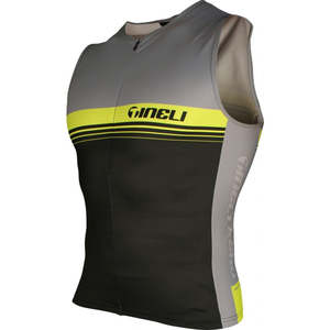 Triathlon: Yellow Tri Top Men's