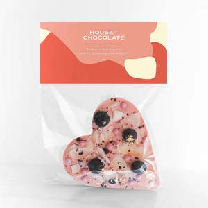 Popular: White Chocolate Coconut Blueberry Heart