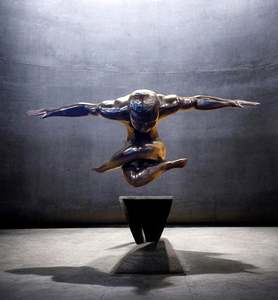 Frontpage: Brass Levitating Man