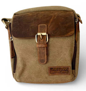 Frontpage: Backroad Canvas & Leather Shoulder bag