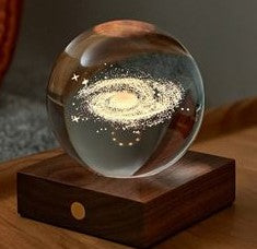 Frontpage: Walnut Galaxy - 3D Laser Engraved LED Light