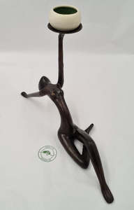 Art Deco: Yoga Lady (small) A