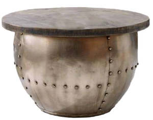 Coffee table - Solid Timber & Metal