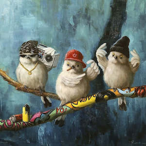Art: Birdz in Da Hood