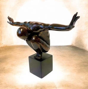 Brass: Diving Man