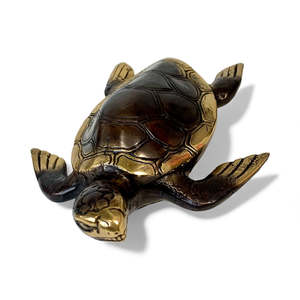 Brass: Brass Turtle with gold Detail