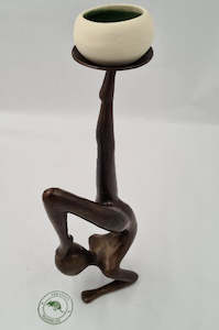 Art Deco: Yoga Lady (small) C