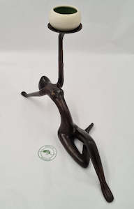 Art Deco: Yoga Lady (small) A