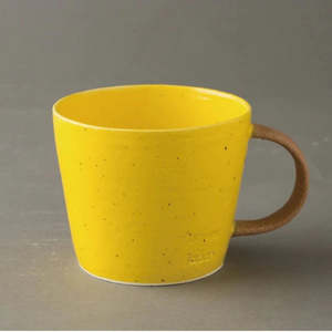 Ceramics: Yellow Coffee Mug