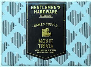 Card Box: Gentlemens Movie Night Trivia